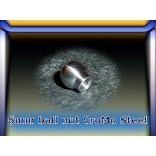 6mm ball nut M3 CroMo Steel