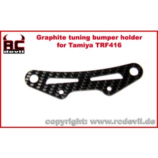 Carbon Bumper Holder für Tamiya TRF416